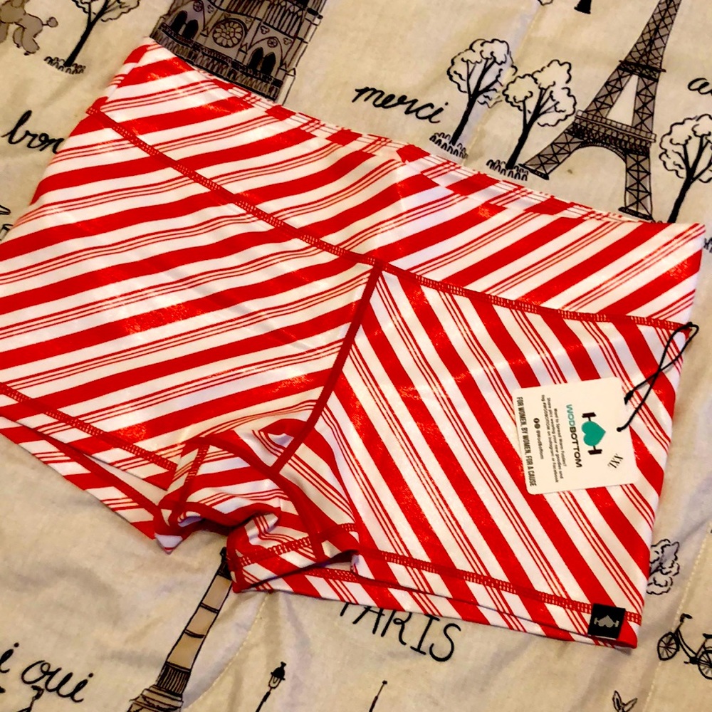 WODBottom Candy Cane Shorties